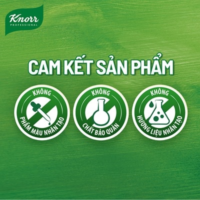 Knorr Hạt Nêm Từ Thịt 3kg - Knorr Hạt Nêm Từ Thịt được làm từ thịt thăn, xương ống và tủy giúp món ăn thơm ngon, tròn vị